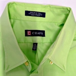 Chaps Green Dress shirt